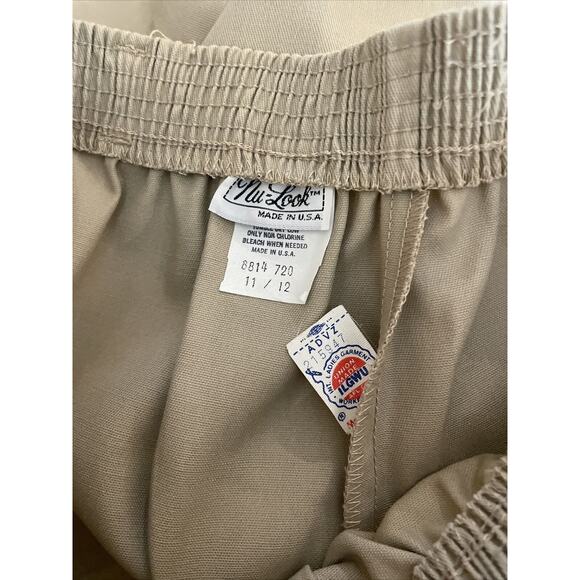 nu look, khaki wide shorts, high waist, size 11/12 - Picture 5 of 5